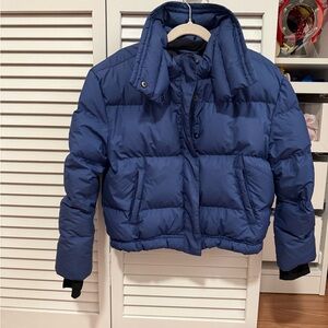 Athleta Blue Puffer